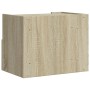 Mesita de noche de pared color roble ahumado 45x30x35 cm de , Mesitas de noche - Ref: Foro24-848315, Precio: 39,13 €, Descuen...