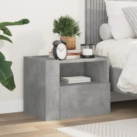 Mesitas de noche de pared 2 unidades gris hormigón 45x30x35 cm de , Mesitas de noche - Ref: Foro24-848317, Precio: 42,68 €, D...