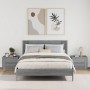 Mesitas de noche de pared 2 uds gris Sonoma 45x30x35 cm de , Mesitas de noche - Ref: Foro24-848336, Precio: 75,63 €, Descuent...