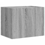 Mesitas de noche de pared 2 uds gris Sonoma 45x30x35 cm de , Mesitas de noche - Ref: Foro24-848336, Precio: 75,63 €, Descuent...