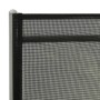 Tumbona plegable textilene y aluminio negro y plateado de vidaXL, Tumbonas - Ref: Foro24-312191, Precio: 103,60 €, Descuento: %
