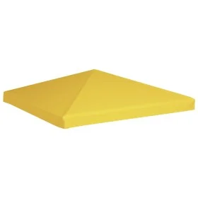 Toldo de cenador 270 g/m² 3x3 m amarillo de vidaXL, Cubiertas para carpas y cenadores - Ref: Foro24-312079, Precio: 63,31 €, ...