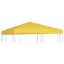 Toldo de cenador 270 g/m² 3x3 m amarillo de vidaXL, Cubiertas para carpas y cenadores - Ref: Foro24-312079, Precio: 64,51 €, ...