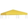 Toldo de cenador 270 g/m² 3x3 m amarillo de vidaXL, Cubiertas para carpas y cenadores - Ref: Foro24-312079, Precio: 63,31 €, ...
