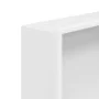 Dusch-Nische aus mattem Edelstahl in Weiß, 32x62x9 cm. von , Duschwände und Duschwände - Ref: Foro24-4005135, Preis: 116,20 €...