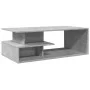 Mitteltisch aus grauem Beton-Ingenieurholz 102x55x35 cm von , Couchtisch - Ref: Foro24-848013, Preis: 69,93 €, Rabatt: %