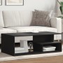 Mesa de centro madera de ingeniería negro 102x55x35 cm de , Mesas de centro - Ref: Foro24-848011, Precio: 72,96 €, Descuento: %