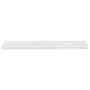 Estante flotante pared 4 uds MDF blanco brillo 120x23,5x3,8 cm en Estanterías | Comprar online en Foru.es