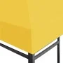 Toldo de cenador 270 g/m² 3x3 m amarillo de vidaXL, Cubiertas para carpas y cenadores - Ref: Foro24-312079, Precio: 63,31 €, ...
