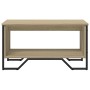 Mesa de centro madera de ingeniería roble Sonoma 75x51x40 cm de , Mesas de centro - Ref: Foro24-848485, Precio: 50,59 €, Desc...