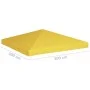 Toldo de cenador 270 g/m² 3x3 m amarillo de vidaXL, Cubiertas para carpas y cenadores - Ref: Foro24-312079, Precio: 63,31 €, ...