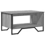 Mesa de centro madera contrachapada gris Sonoma 75x51x40 cm de , Mesas de centro - Ref: Foro24-848487, Precio: 45,82 €, Descu...