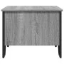Mesa de centro madera contrachapada gris Sonoma 75x51x40 cm de , Mesas de centro - Ref: Foro24-848487, Precio: 45,82 €, Descu...