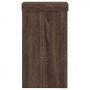 Soportes de plantas 2 uds madera marrón roble 10x10x18 cm de , Soportes para macetas - Ref: Foro24-852885, Precio: 17,24 €, D...