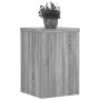 Soportes de plantas 2 uds madera gris Sonoma 20x20x30 cm de , Soportes para macetas - Ref: Foro24-852902, Precio: 29,91 €, De...