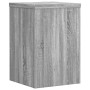 Soportes de plantas 2 uds madera gris Sonoma 20x20x30 cm de , Soportes para macetas - Ref: Foro24-852902, Precio: 29,91 €, De...