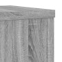 Soportes de plantas 2 uds madera gris Sonoma 20x20x30 cm de , Soportes para macetas - Ref: Foro24-852902, Precio: 29,91 €, De...