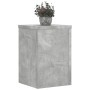 Soportes de plantas 2 uds madera gris hormigón 25x25x35 cm de , Soportes para macetas - Ref: Foro24-852909, Precio: 35,45 €, ...