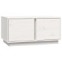 Mesa de centro madera maciza de pino blanco 80x50x40 cm de vidaXL, Mesas de centro - Ref: Foro24-814420, Precio: 73,22 €, Des...