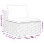 Set de sofás de jardín 7 pzas con cojines ratán sintético gris de , Conjuntos de jardín - Ref: Foro24-3308434, Precio: 462,70...