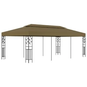 Cenador gris taupe 6x3 m 180 g/m² de vidaXL, Carpas y cenadores - Ref: Foro24-312245, Precio: 347,58 €, Descuento: %