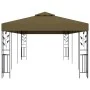 Cenador gris taupe 6x3 m 180 g/m² de vidaXL, Carpas y cenadores - Ref: Foro24-312245, Precio: 347,58 €, Descuento: %