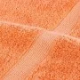 Toallas premium 2 uds 100% algodón naranja 100x200 cm 600 gsm de , Toallas - Ref: Foro24-137389, Precio: 56,72 €, Descuento: %