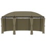 Cenador con cortinas gris taupe 180g/m² 520x349x255 cm de vidaXL, Carpas y cenadores - Ref: Foro24-312231, Precio: 409,43 €, ...