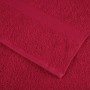 Toallas de ducha 10 uds 100% algodón rojo 70x140 cm 600 gsm de , Toallas - Ref: Foro24-137406, Precio: 111,93 €, Descuento: %