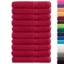 Toallas de sauna 10 uds 100% algodón rojo 80x200 cm 600 gsm de , Toallas - Ref: Foro24-137412, Precio: 178,97 €, Descuento: %