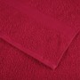 Toallas de sauna 10 uds 100% algodón rojo 80x200 cm 600 gsm de , Toallas - Ref: Foro24-137412, Precio: 182,15 €, Descuento: %