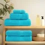 Toallas de sauna 4 uds 100% algodón turquesa 80x200 cm 600 gsm de , Toallas - Ref: Foro24-137459, Precio: 75,37 €, Descuento: %