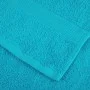 Toallas de sauna 4 uds 100% algodón turquesa 80x200 cm 600 gsm de , Toallas - Ref: Foro24-137459, Precio: 75,37 €, Descuento: %