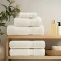 Toallas de sauna 10 uds 100% algodón crema 80x200 cm 600 gsm de , Toallas - Ref: Foro24-137484, Precio: 187,17 €, Descuento: %