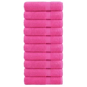 Toallas de baño 10 uds 100% algodón verde 100x150 cm 600 gsm de , Toallas - Ref: Foro24-137529, Precio: 169,63 €, Descuento: %