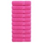 Toallas de baño 10 uds 100% algodón verde 100x150 cm 600 gsm de , Toallas - Ref: Foro24-137529, Precio: 179,96 €, Descuento: %