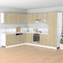 Armario colgante cocina contrachapada color roble 60x31x40 cm de , Armarios de cocina - Ref: Foro24-849623, Precio: 48,55 €, ...