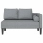 Sofá diván con cojines tela gris claro de , Divanes - Ref: Foro24-4007579, Precio: 142,13 €, Descuento: %