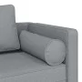 Sofá diván con cojines tela gris claro de , Divanes - Ref: Foro24-4007579, Precio: 135,87 €, Descuento: %