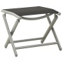 Set de muebles de jardín 3 piezas textilene aluminio plateado de vidaXL, Conjuntos de jardín - Ref: Foro24-312199, Precio: 94...