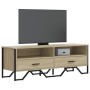Mueble de TV madera de ingeniería roble Sonoma 122x34x41 cm de , Muebles TV - Ref: Foro24-848580, Precio: 70,88 €, Descuento: %