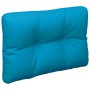 Cojín para sofá de palets de tela azul claro 60x40x12 cm de , Cojines para sillas y sofás - Ref: Foro24-360561, Precio: 21,90...