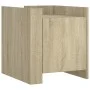 Engineered wood nightstand in Sonoma oak, 45x50x50 cm. by , Nightstands - Ref: Foro24-848299, Price: 45,04 €, Discount: %