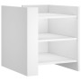 Mesita de noche madera de ingeniería blanco 45x50x50 cm de , Mesitas de noche - Ref: Foro24-848290, Precio: 46,81 €, Descuent...