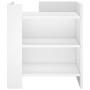 Mesita de noche madera de ingeniería blanco 45x50x50 cm de , Mesitas de noche - Ref: Foro24-848290, Precio: 46,81 €, Descuent...