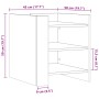 Mesita de noche madera de ingeniería blanco 45x50x50 cm de , Mesitas de noche - Ref: Foro24-848290, Precio: 46,81 €, Descuent...