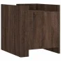 Mesita de noche madera de ingeniería roble marrón 45x50x50 cm de , Mesitas de noche - Ref: Foro24-848303, Precio: 47,75 €, De...