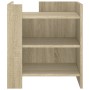 Mesita de noche madera de ingeniería roble Sonoma 45x50x50 cm de , Mesitas de noche - Ref: Foro24-848292, Precio: 45,46 €, De...