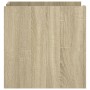 Mesita de noche madera de ingeniería roble Sonoma 45x50x50 cm de , Mesitas de noche - Ref: Foro24-848292, Precio: 45,46 €, De...