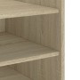 Mesita de noche madera de ingeniería roble Sonoma 45x50x50 cm de , Mesitas de noche - Ref: Foro24-848292, Precio: 45,46 €, De...